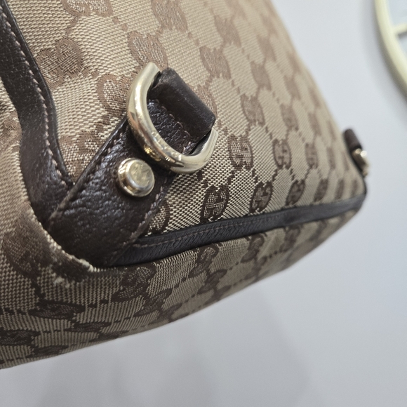 EUC Authentic Gucci vintage tote brown clean - Picture 12 of 16